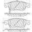 Disc Brake Pad Set CE 105.12870