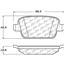 Disc Brake Pad Set CE 105.13140