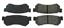 Disc Brake Pad Set CE 105.13150