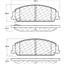 Disc Brake Pad Set CE 105.13510