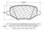 Disc Brake Pad Set CE 105.13771