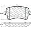 Disc Brake Pad Set CE 105.13861