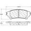 Disc Brake Pad Set CE 105.13910