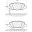 Disc Brake Pad Set CE 105.14020