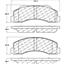 Disc Brake Pad Set CE 105.14140