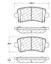 Disc Brake Pad Set CE 105.14302