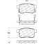 Disc Brake Pad Set CE 105.14510