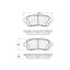 Disc Brake Pad Set CE 105.14540