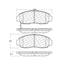 Disc Brake Pad Set CE 105.15060