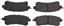 Disc Brake Pad Set CE 105.15100