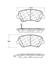 Disc Brake Pad Set CE 105.15431