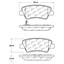 Disc Brake Pad Set CE 105.15440