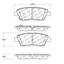 Disc Brake Pad Set CE 105.15510