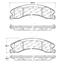 Disc Brake Pad Set CE 105.15650