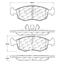 Disc Brake Pad Set CE 105.15680