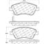 Disc Brake Pad Set CE 105.15710