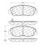 Disc Brake Pad Set CE 105.15780