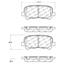 Disc Brake Pad Set CE 105.15850