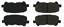 Disc Brake Pad Set CE 105.15850