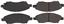 Disc Brake Pad Set CE 105.15920