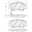 Disc Brake Pad Set CE 105.15930