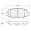 Disc Brake Pad Set CE 105.15960