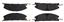 Disc Brake Pad Set CE 105.16111