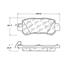 Disc Brake Pad Set CE 105.16240