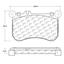 Disc Brake Pad Set CE 105.16340