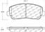 Disc Brake Pad Set CE 105.16400