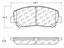 Disc Brake Pad Set CE 105.16402