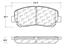 Disc Brake Pad Set CE 105.16403