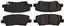 Disc Brake Pad Set CE 105.16590