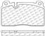 Disc Brake Pad Set CE 105.16630