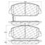 Disc Brake Pad Set CE 105.16970