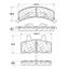 Disc Brake Pad Set CE 106.03680