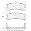 Disc Brake Pad Set CE 106.04010