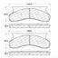 Disc Brake Pad Set CE 106.04500