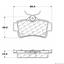 Disc Brake Pad Set CE 106.06271