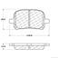 Disc Brake Pad Set CE 106.07070