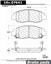 Disc Brake Pad Set CE 106.07641