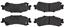 Disc Brake Pad Set CE 106.07921