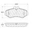 Disc Brake Pad Set CE 106.09280