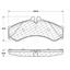 Disc Brake Pad Set CE 106.09490