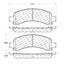 Disc Brake Pad Set CE 106.09741