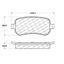 Disc Brake Pad Set CE 106.10210