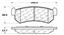 Disc Brake Pad CE 106.10360