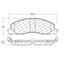 Disc Brake Pad Set CE 106.13990