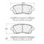 Disc Brake Pad Set CE 106.14540