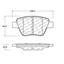 Disc Brake Pad Set CE 106.14560